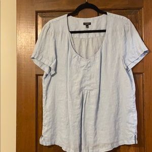 Talbots Linen top